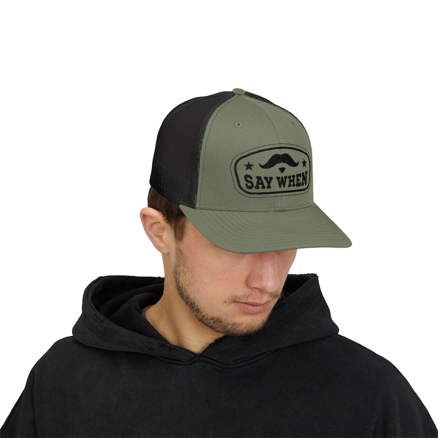 Say When Snapback Trucker Cap – Doc Holiday & Lonesome Dove Western Cap