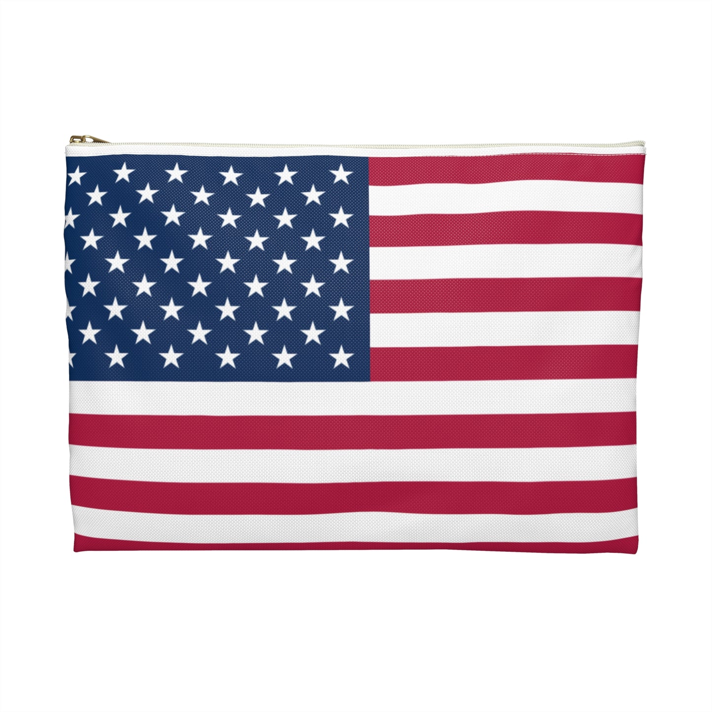 USA Flag Accessory Pouch – Patriotic Makeup Bag, Travel Organizer