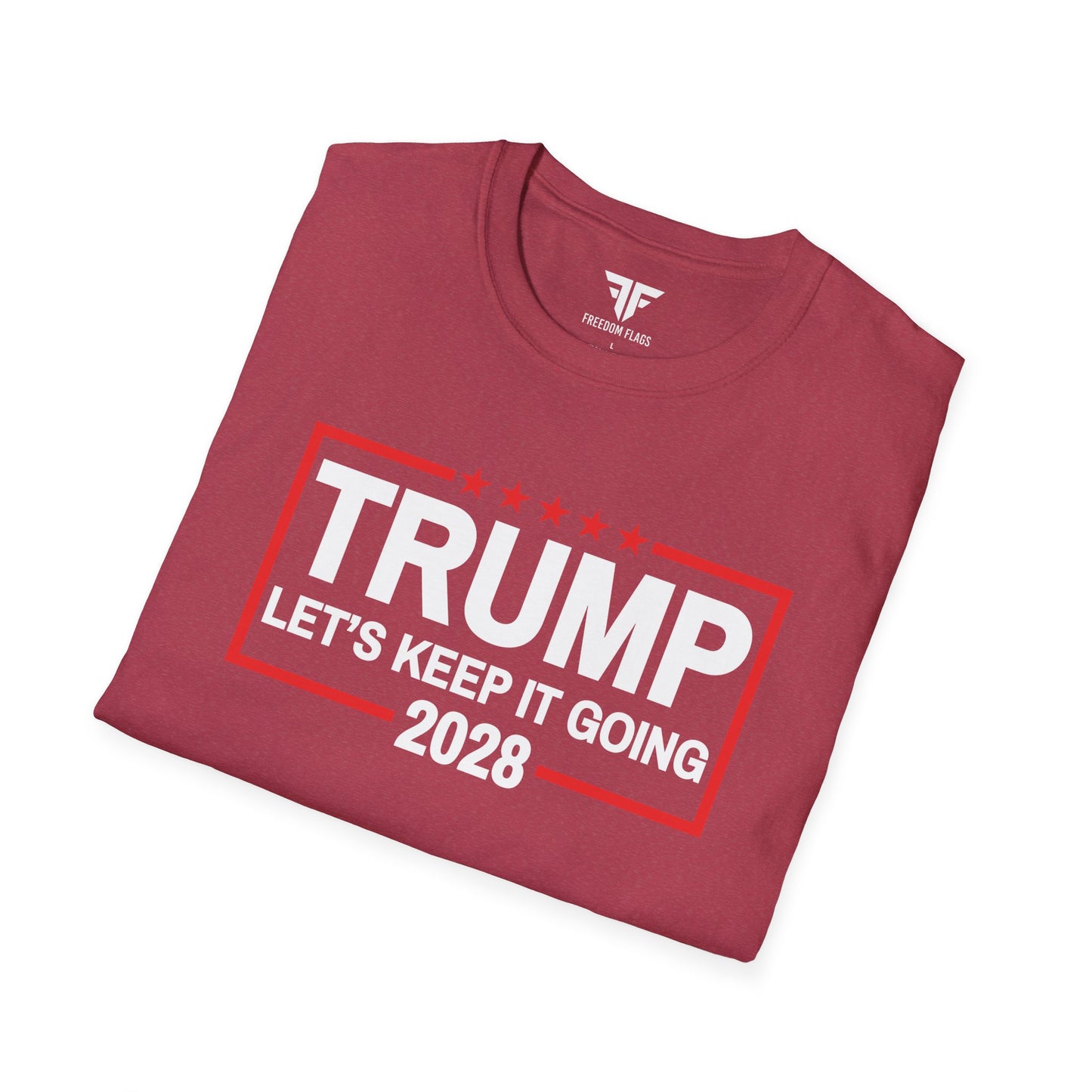 Trump 2028 T-Shirt | Unisex Softstyle Tee for Supporters