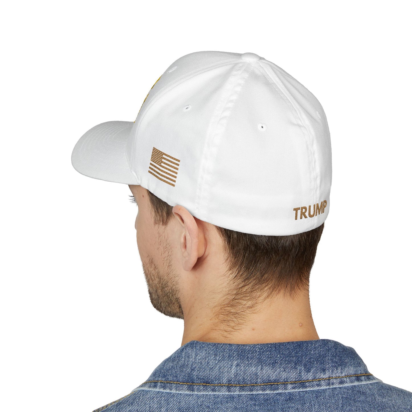 Gold Embroidered 47 Flexfit Cap – Classic Fit & Premium Style