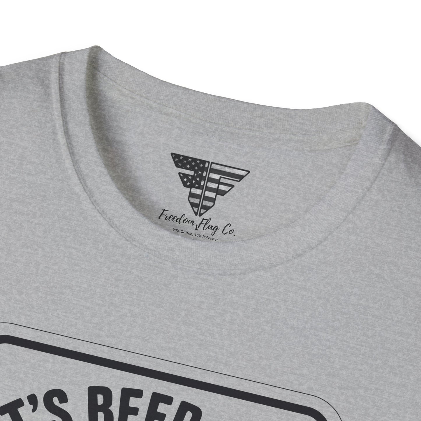 Beer Can Humor T-Shirt, Funny Drinking Shirt, Unisex Tee, Gift for Beer Lovers, Casual Wear, Party Outfit