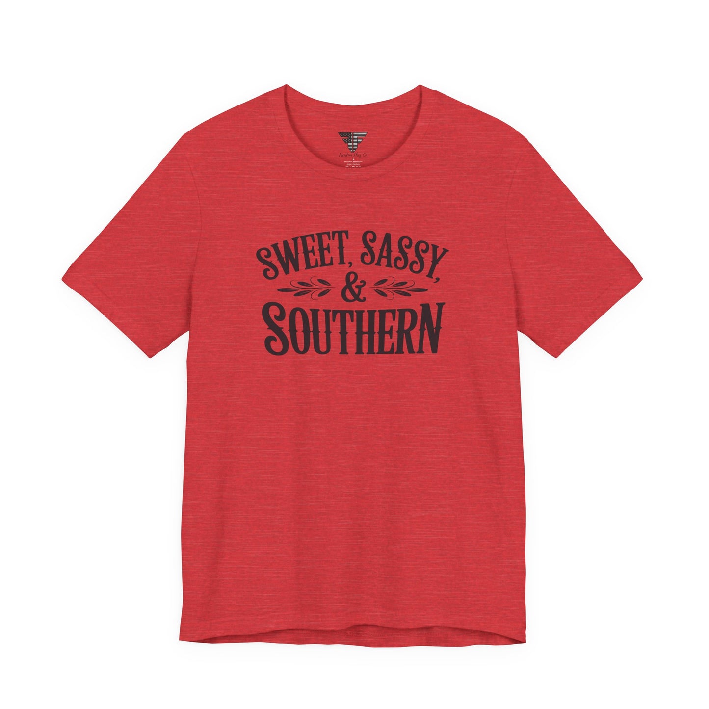 Sweet, Sassy & Southern Tee – Stylish Southern Charm Graphic T-Shirt