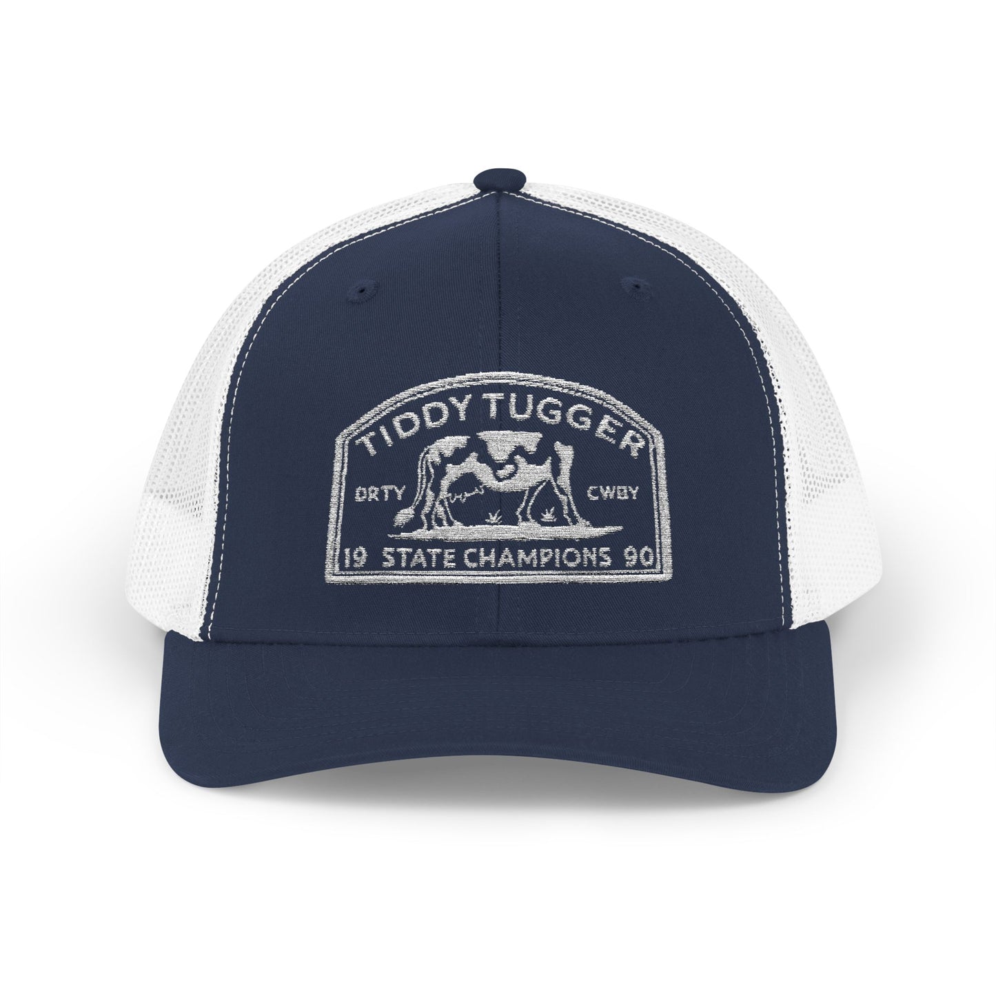 Tiddy Tugger Snapback Cap – Dirty Cowboy State Champions Retro Hat