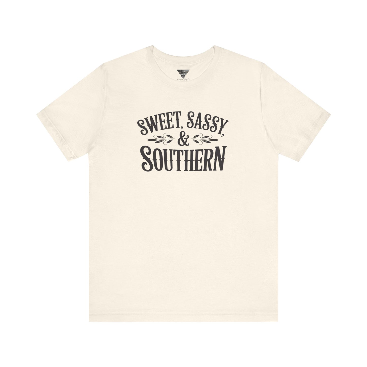 Sweet, Sassy & Southern Tee – Stylish Southern Charm Graphic T-Shirt