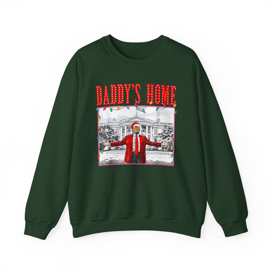 Trump Daddy’s Home Sweatshirt – Unisex Patriotic Hoodie