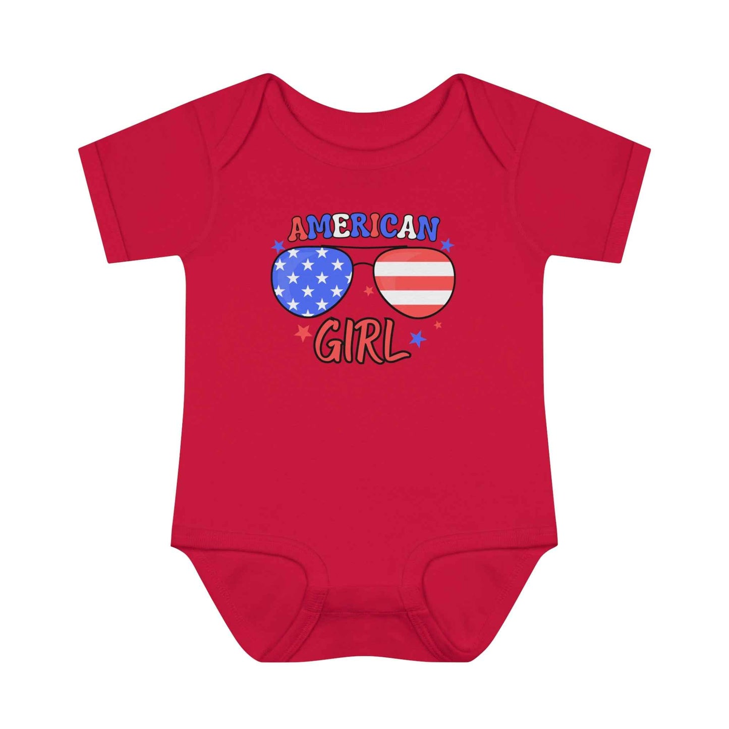 American Girl Infant Bodysuit – Patriotic Baby Outfit
