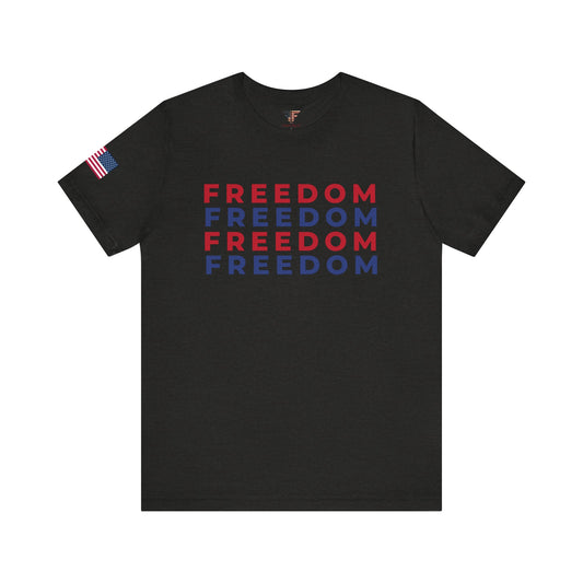 Charlie Kirk American Flag T-Shirt – Unisex Patriotic Freedom Shirt for Conservatives & TPUSA Supporters