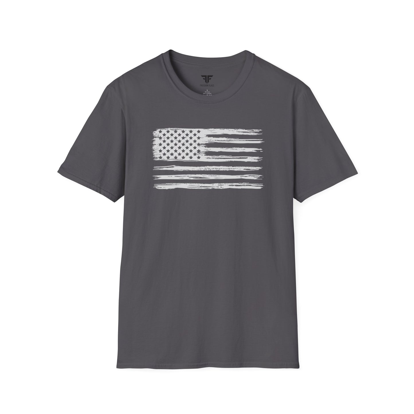 American Flag Vintage Unisex Softstyle T-Shirt - Freedom Flag Co.