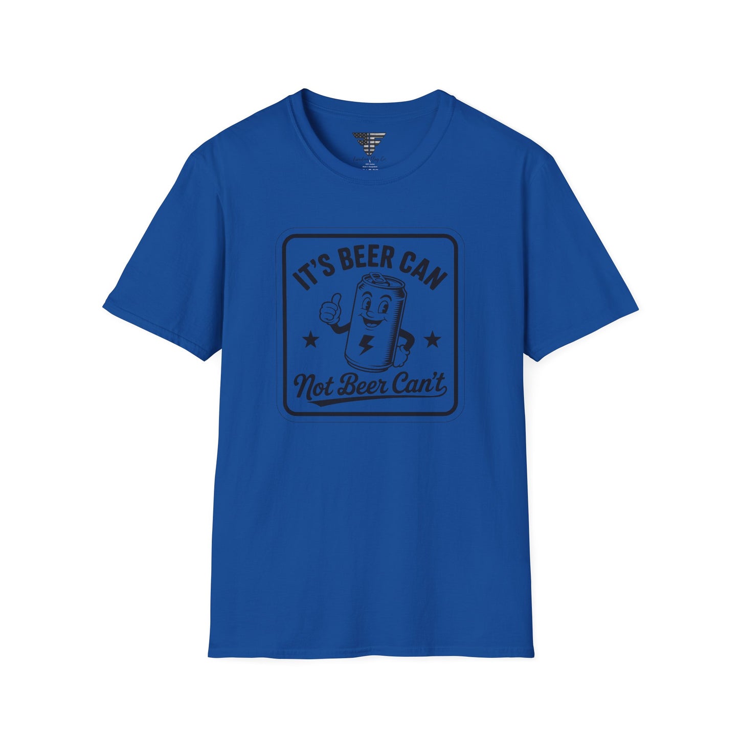 Beer Can Humor T-Shirt, Funny Drinking Shirt, Unisex Tee, Gift for Beer Lovers, Casual Wear, Party Outfit