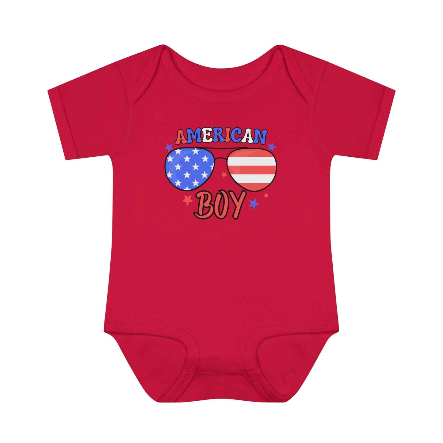 American Boy Infant Bodysuit – Patriotic Baby Outfit