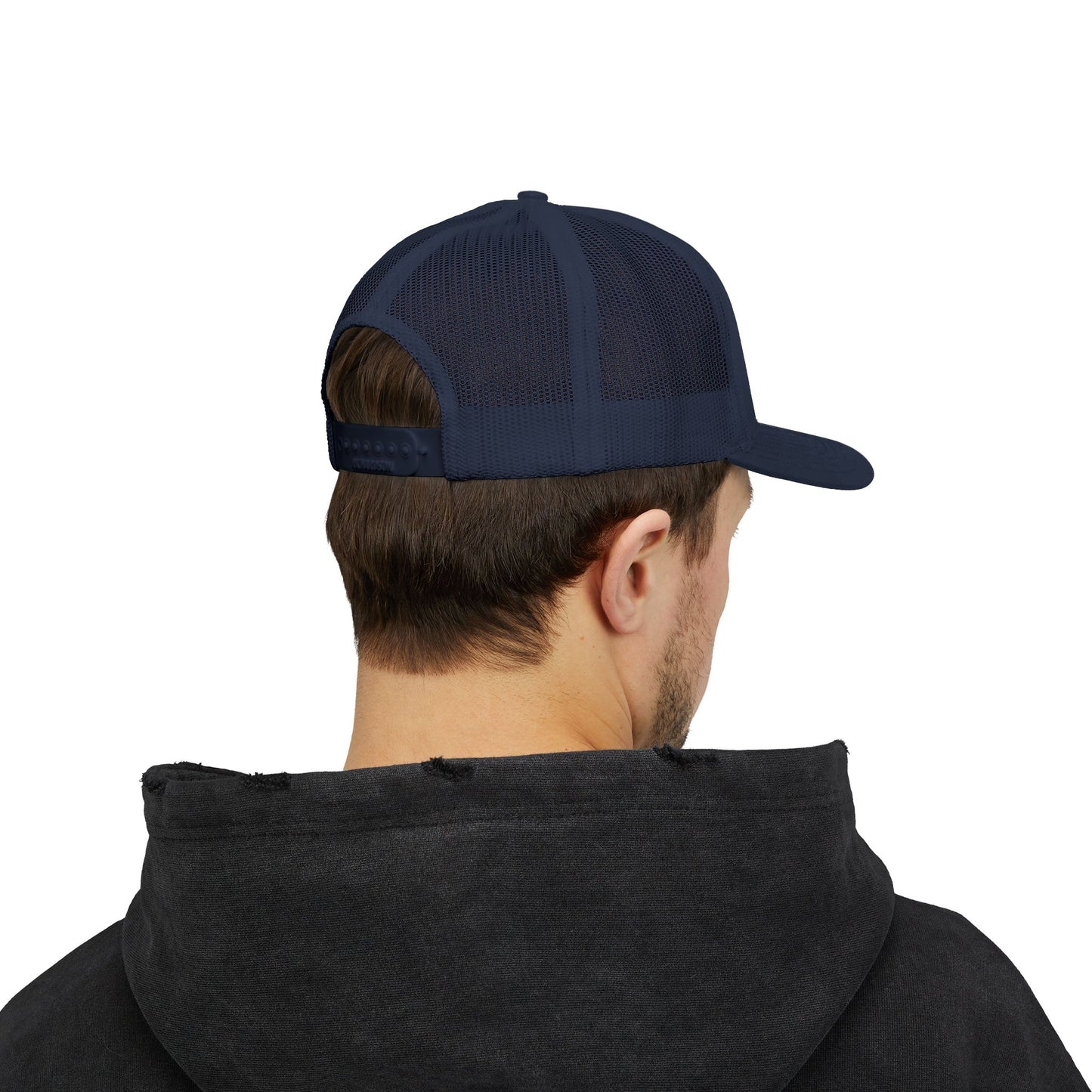 Live Free or Die Trucker Hat – Patriotic Snapback Mesh Cap