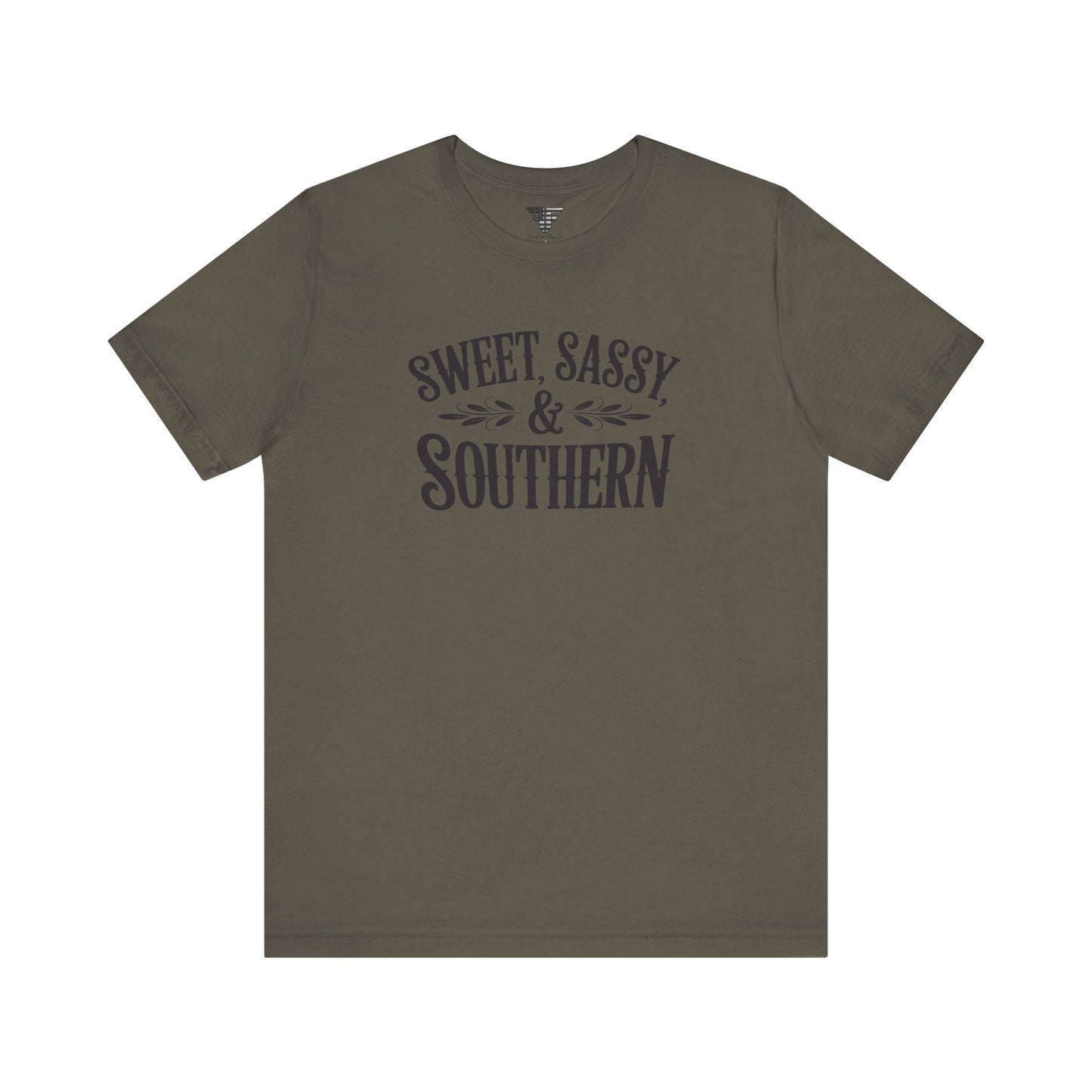 Sweet, Sassy & Southern Tee – Stylish Southern Charm Graphic T-Shirt