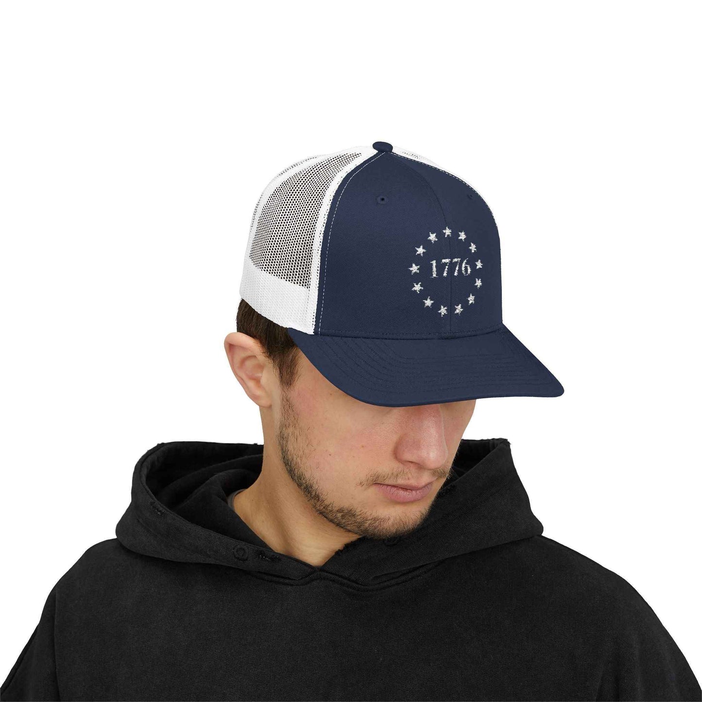 1776 Classic Snapback Trucker Cap