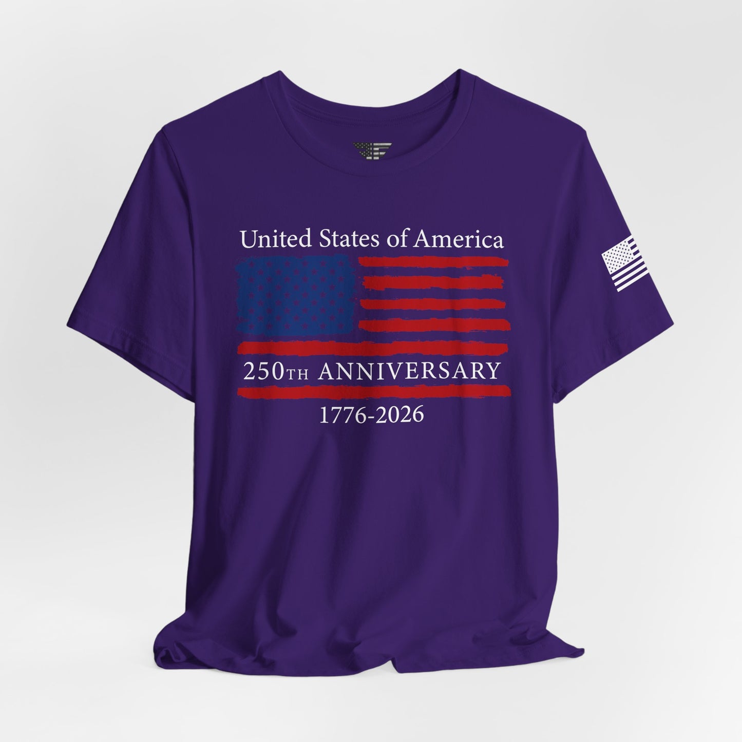 America 250 Unisex T-Shirt | United States Semiquincentennial Patriotic Flag Tee (1776–2026)