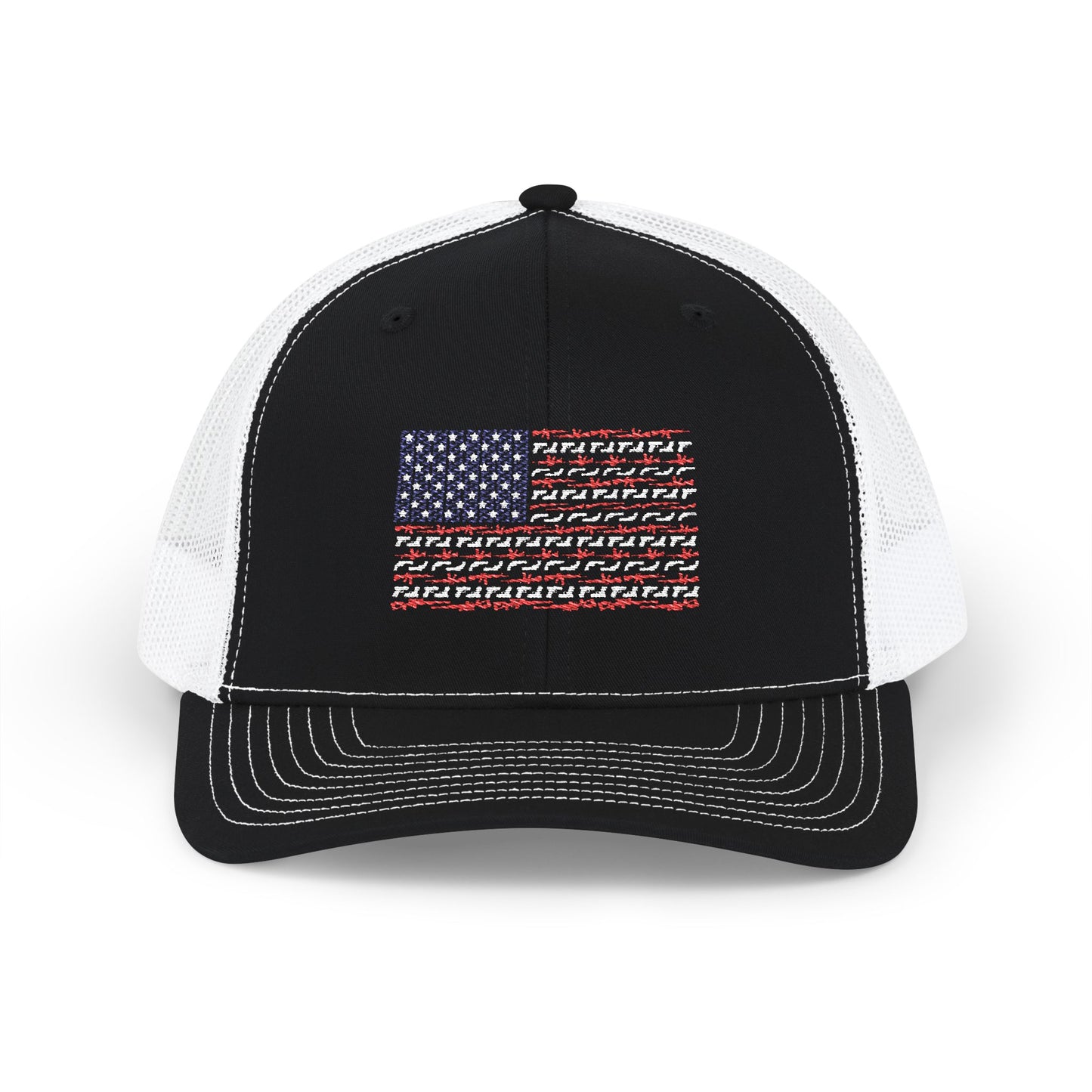 Freedom Loaded Premium Cap – Richardson 112 Patriotic USA Flag Gun Design