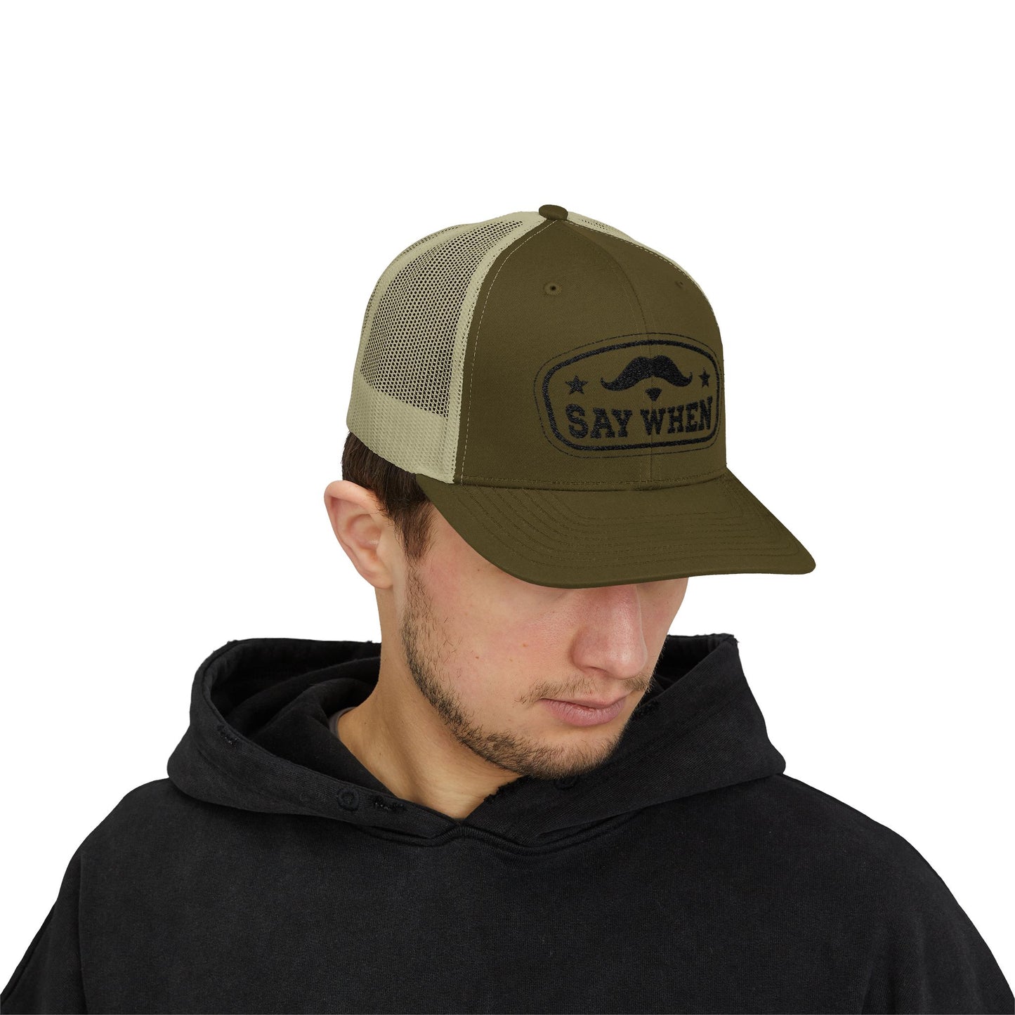 Say When Snapback Trucker Cap – Doc Holiday & Lonesome Dove Western Cap