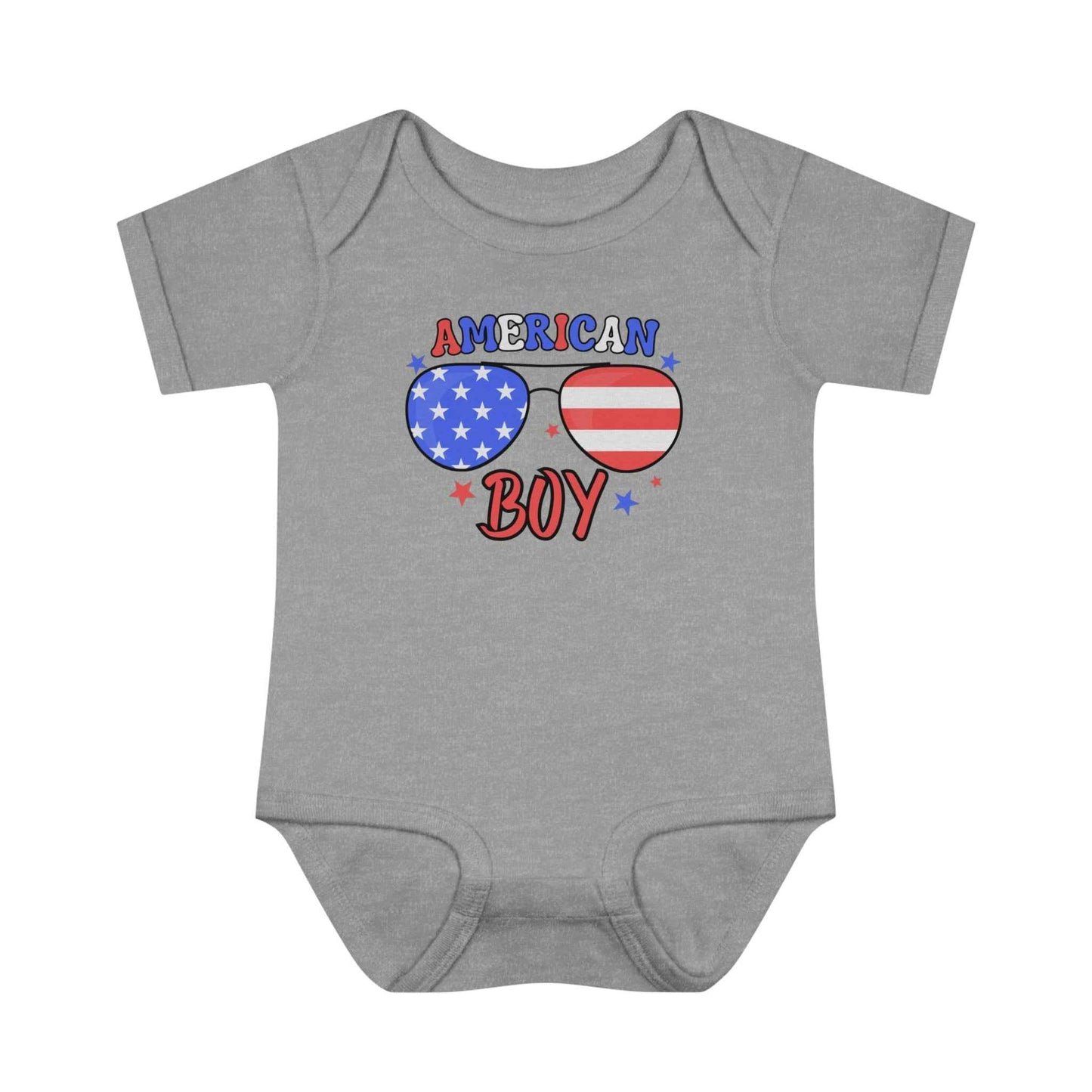 American Boy Infant Bodysuit – Patriotic Baby Outfit