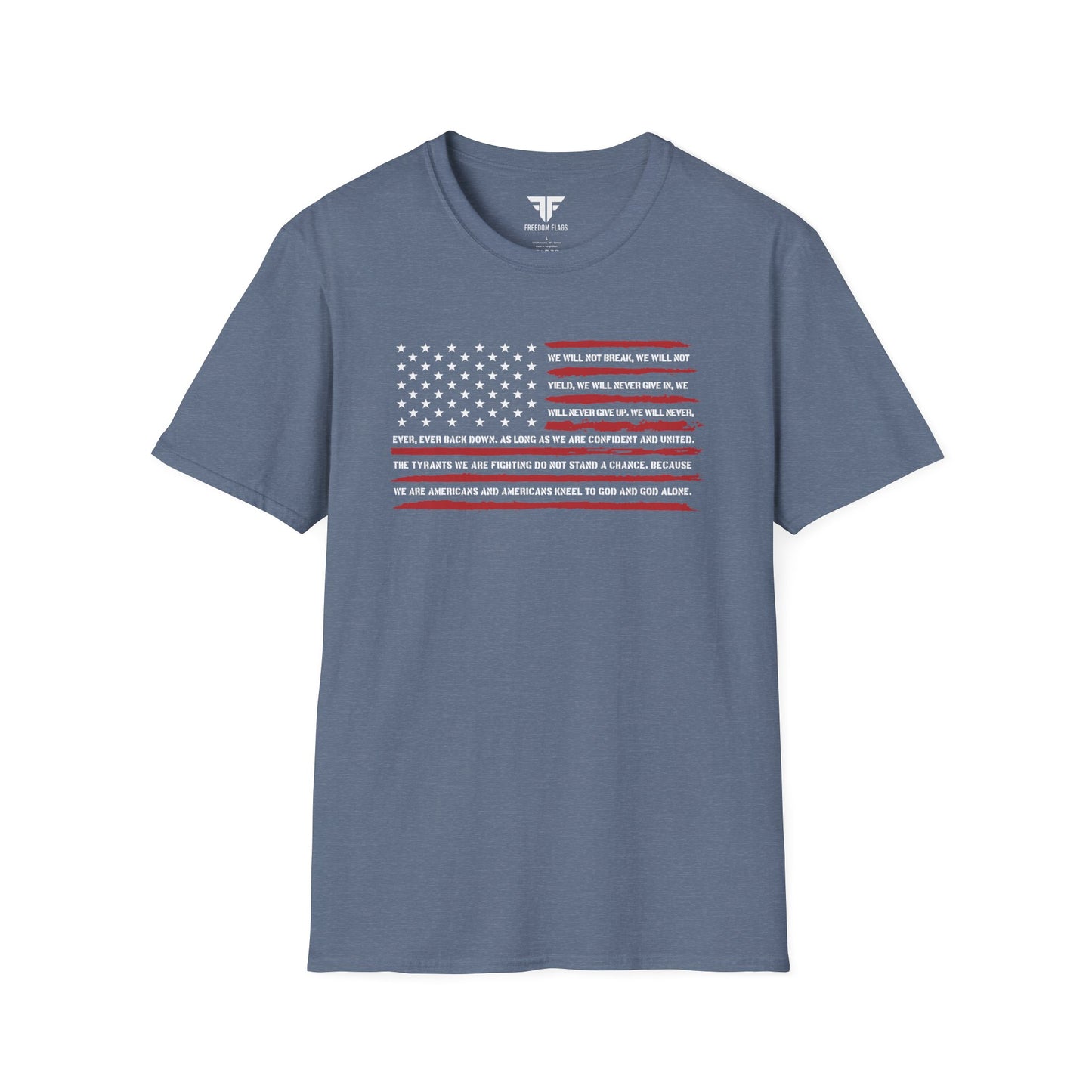 Vintage American Flag Proclamation Tee