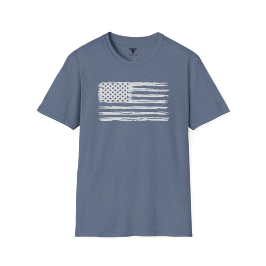 American Flag Vintage Unisex Softstyle T-Shirt - Freedom Flag Co.