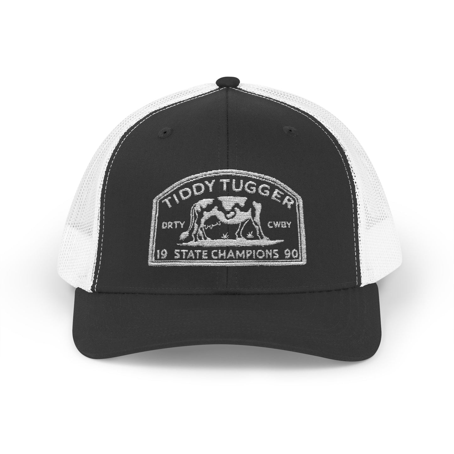 Tiddy Tugger Snapback Cap – Dirty Cowboy State Champions Retro Hat