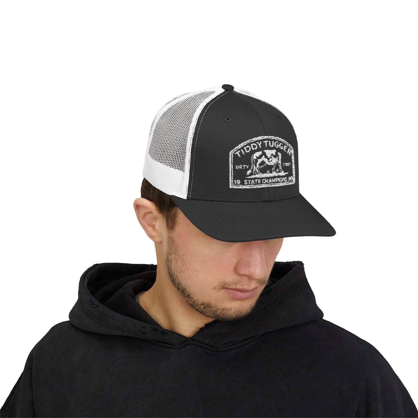 Tiddy Tugger Snapback Cap – Dirty Cowboy State Champions Retro Hat