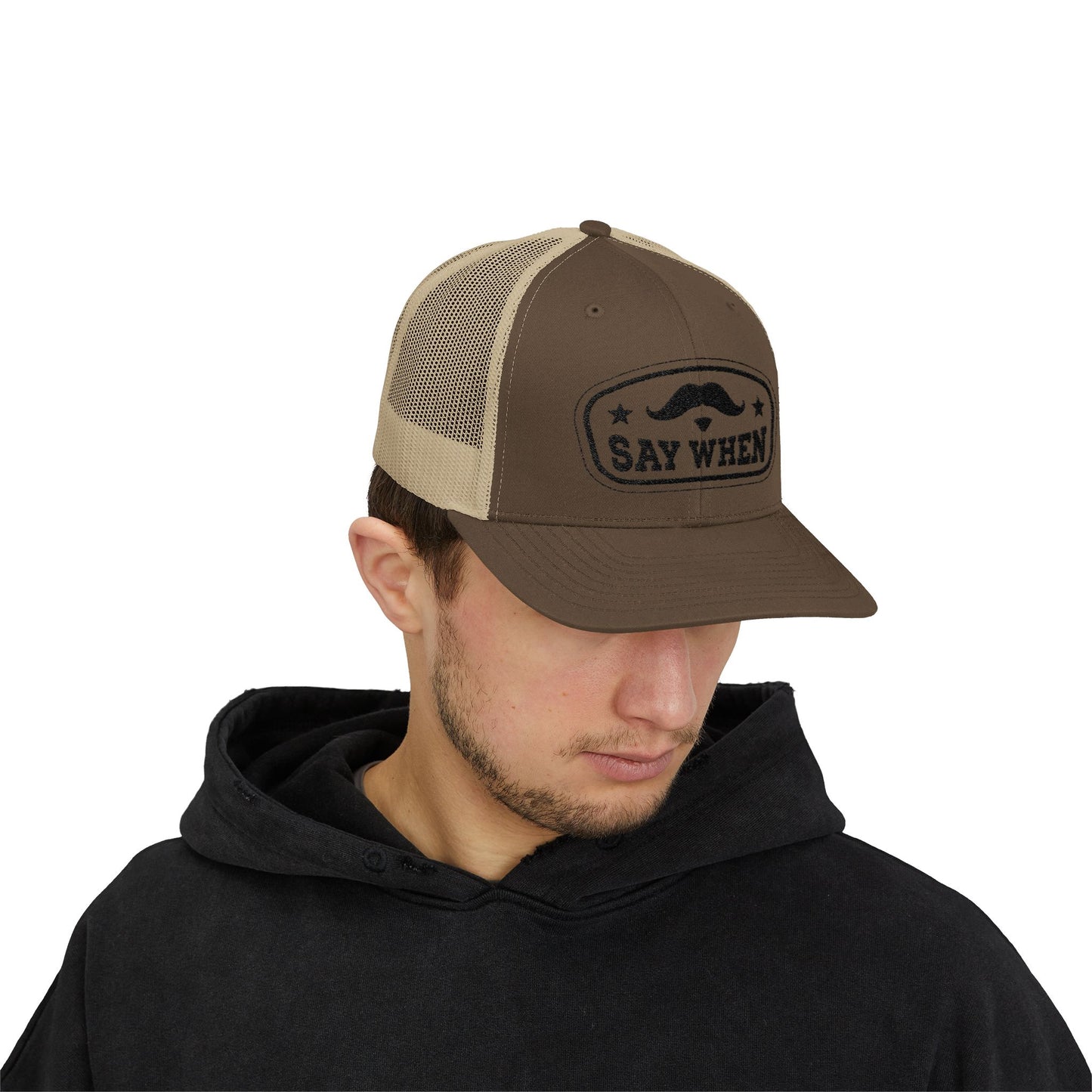Say When Snapback Trucker Cap – Doc Holiday & Lonesome Dove Western Cap