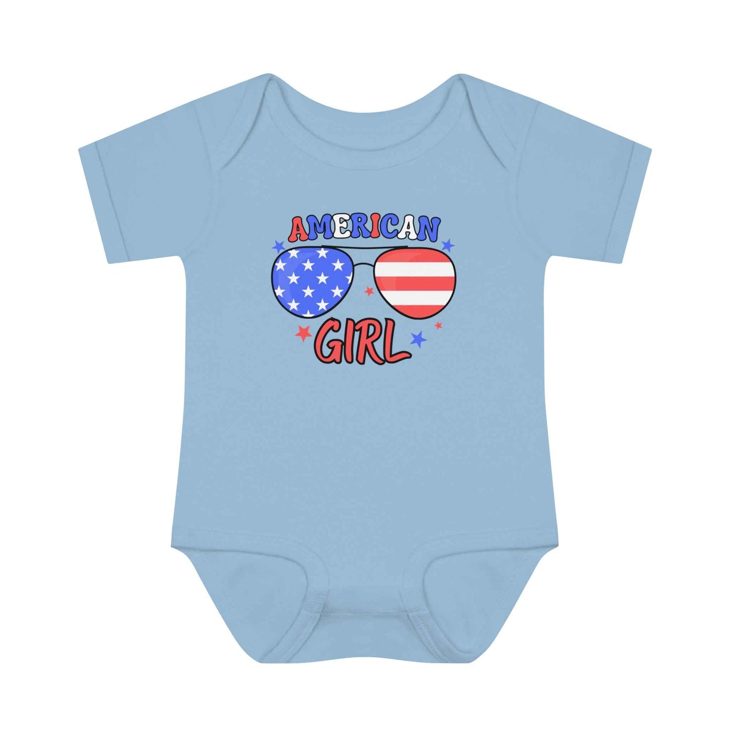 American Girl Infant Bodysuit – Patriotic Baby Outfit