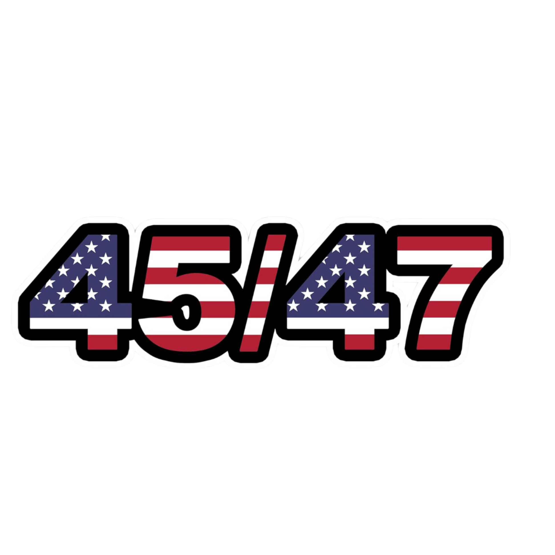 45/47 President Vinyl Decal