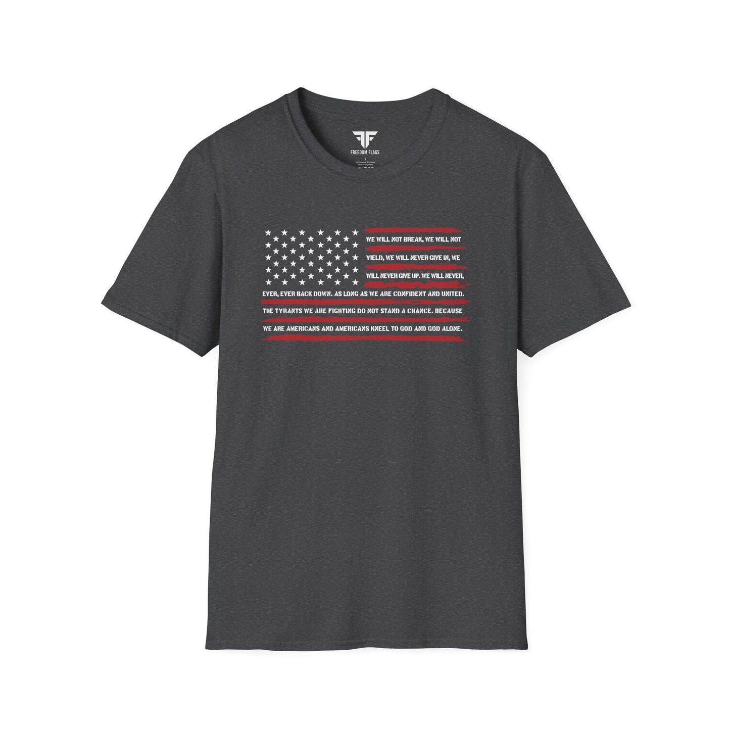 Vintage American Flag Proclamation Tee