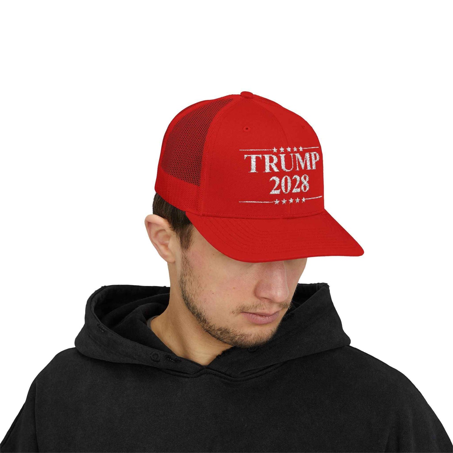 Trump 2028 Snapback Trucker Cap