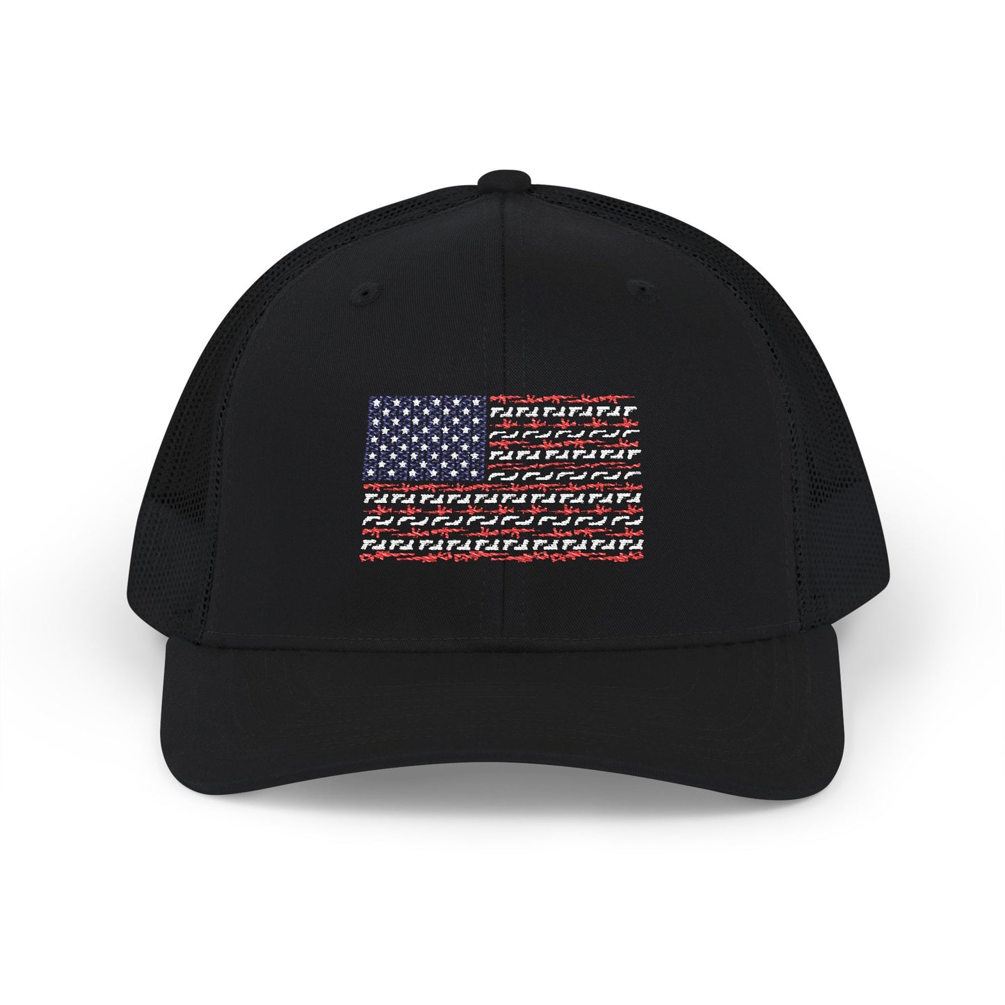 Freedom Loaded Premium Cap – Richardson 112 Patriotic USA Flag Gun Design
