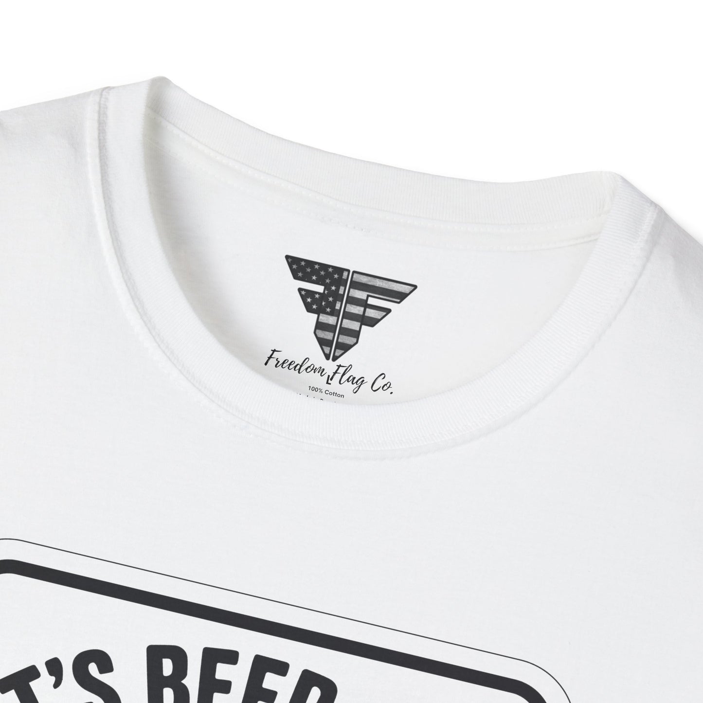 Beer Can Humor T-Shirt, Funny Drinking Shirt, Unisex Tee, Gift for Beer Lovers, Casual Wear, Party Outfit