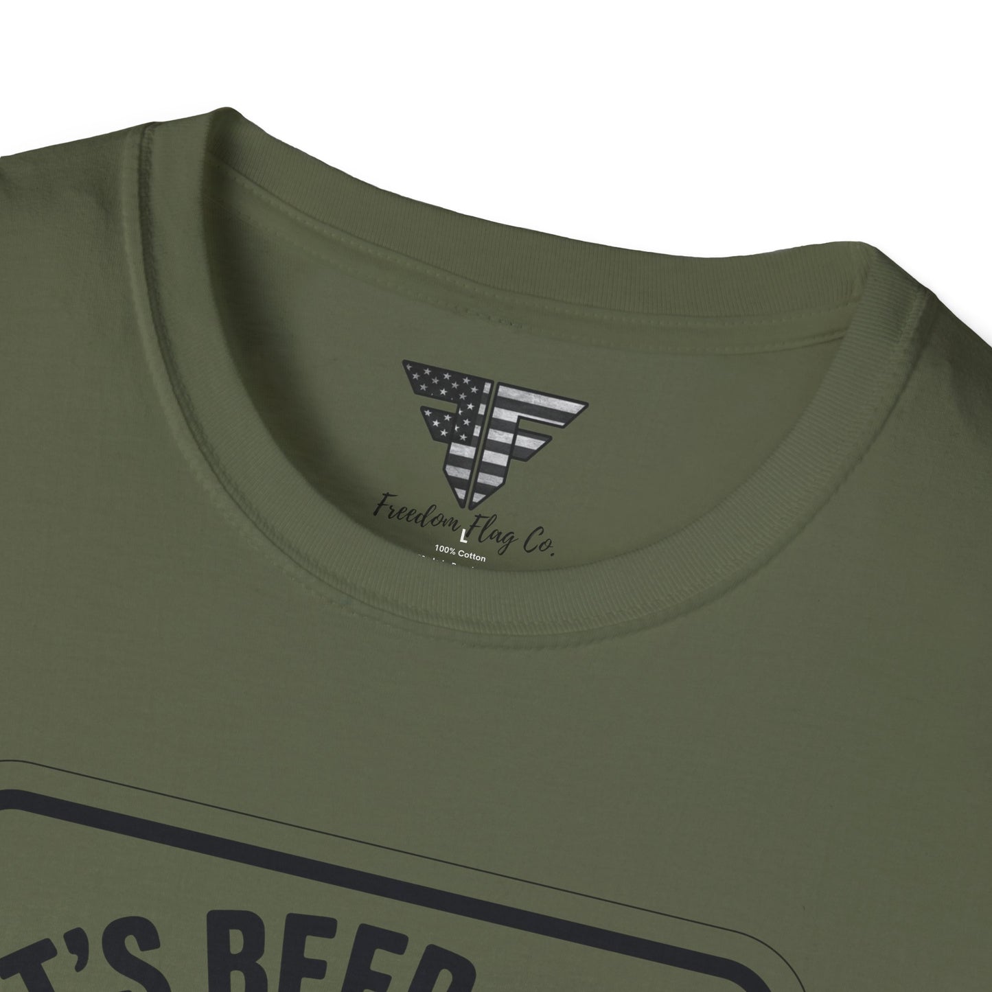 Beer Can Humor T-Shirt, Funny Drinking Shirt, Unisex Tee, Gift for Beer Lovers, Casual Wear, Party Outfit