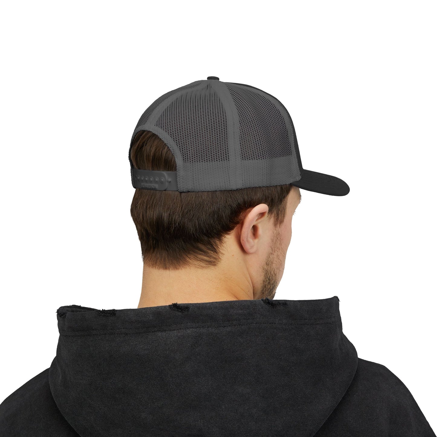 Live Free or Die Trucker Hat – Patriotic Snapback Mesh Cap