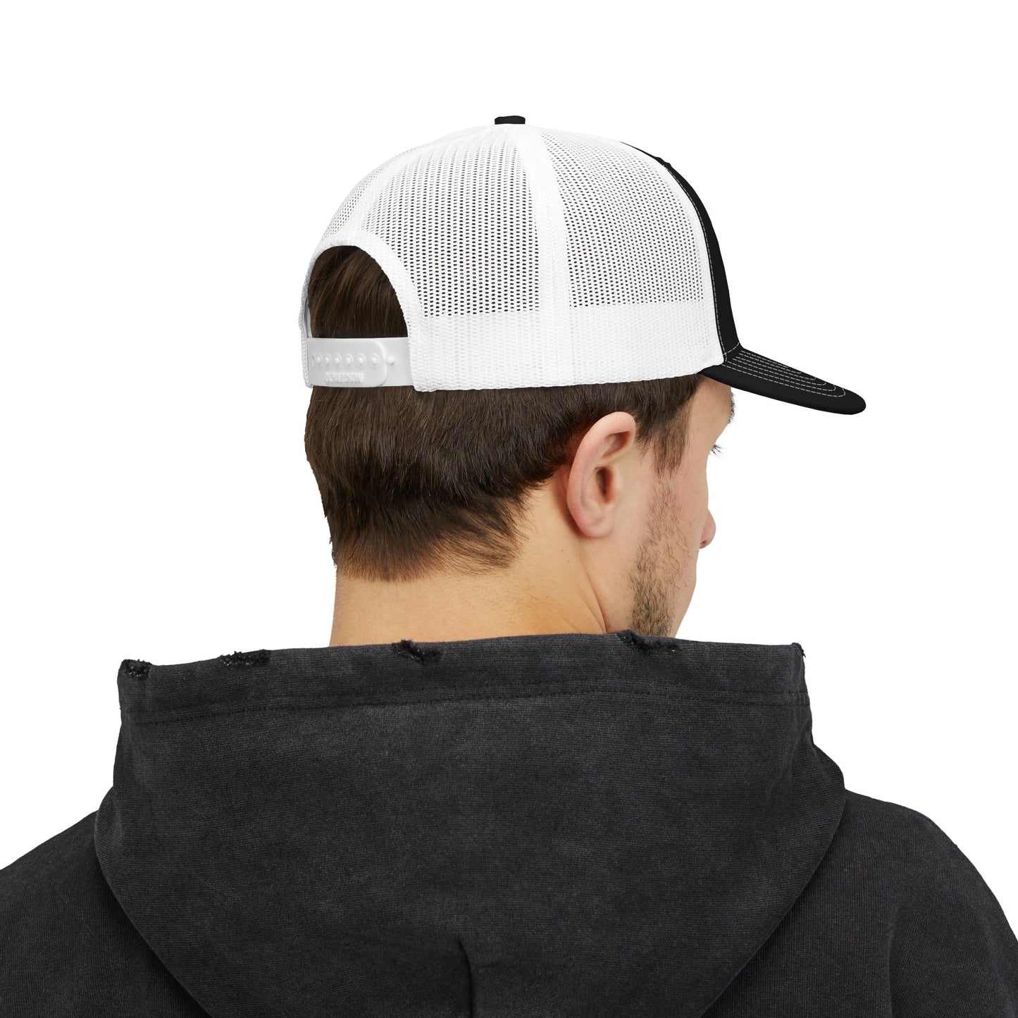 Dad Life Premium Richardson 112 Trucker Cap – Classic Mesh Snapback Hat for Fathers