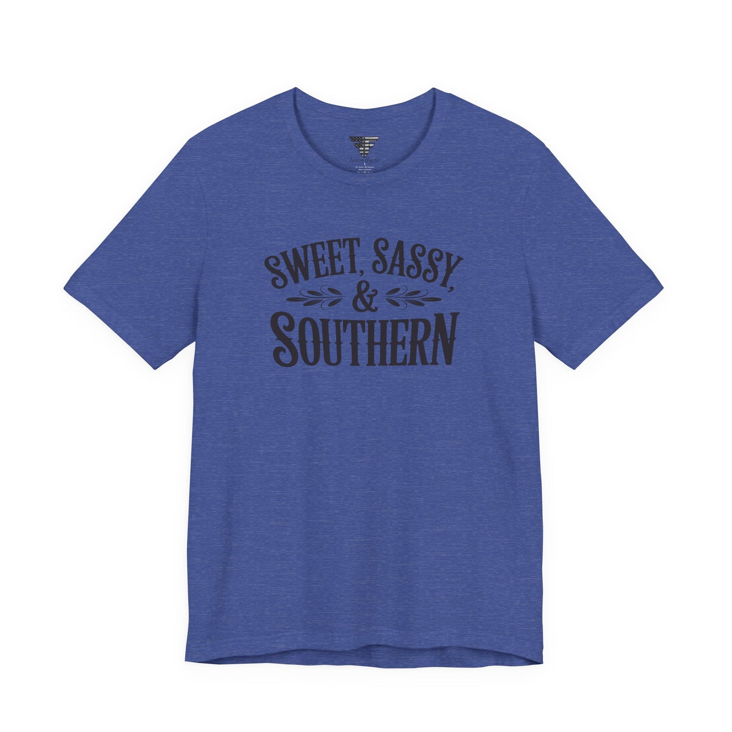 Sweet, Sassy & Southern Tee – Stylish Southern Charm Graphic T-Shirt