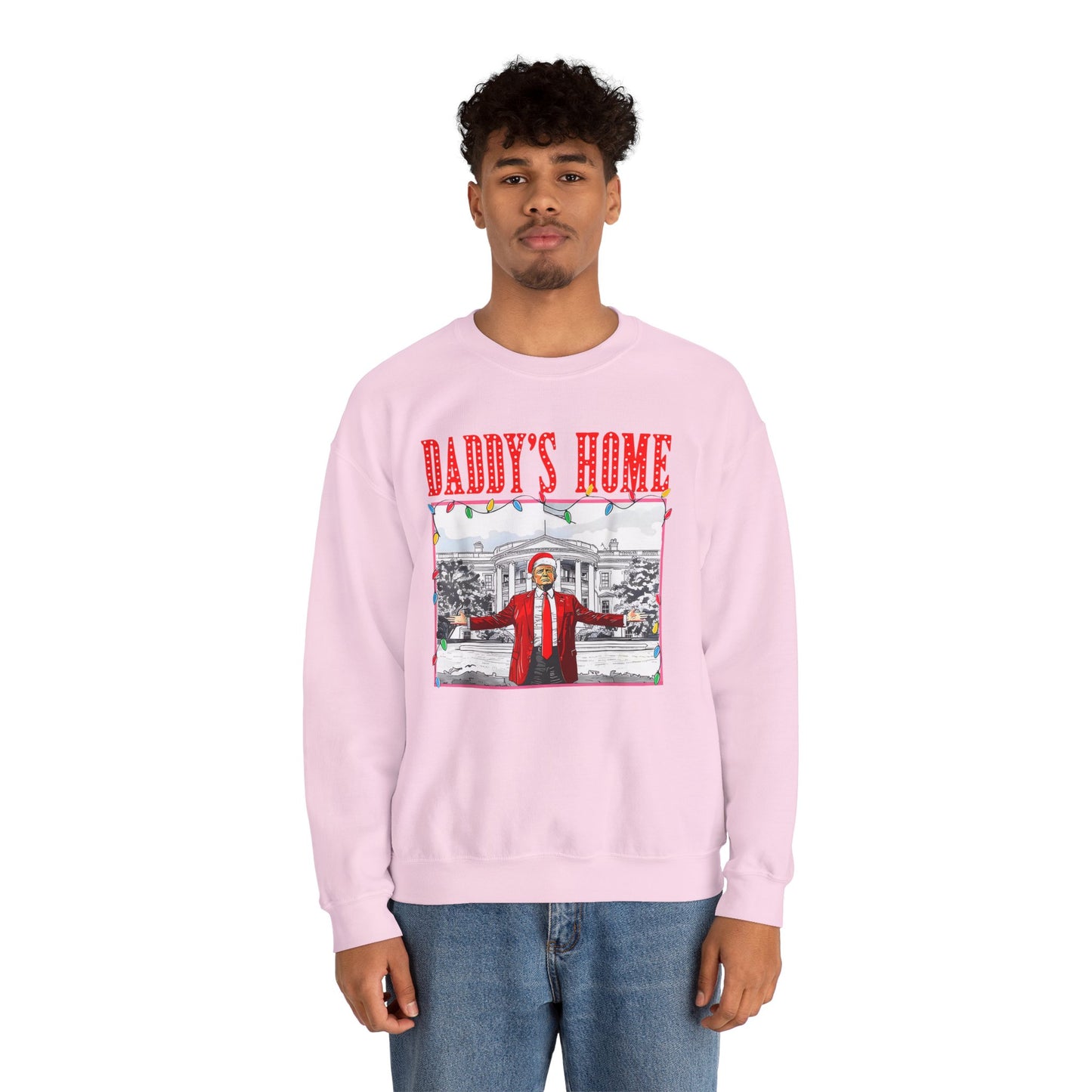 Trump Daddy’s Home Sweatshirt – Unisex Patriotic Hoodie