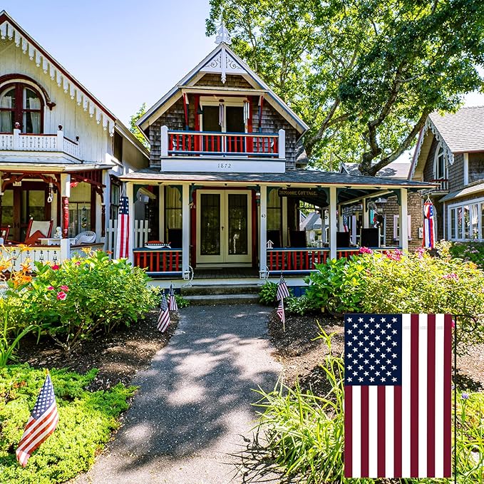 American Garden Flag – 12" x 18" Patriotic Yard Flag (Flag Only, Stand Not Included)