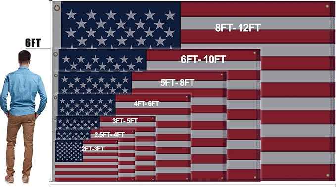 American Flag Embroidered - Made in the USA