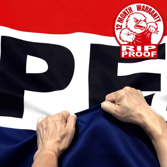 Custom Rip-Proof & Polyester Flags – Built to Stand Out