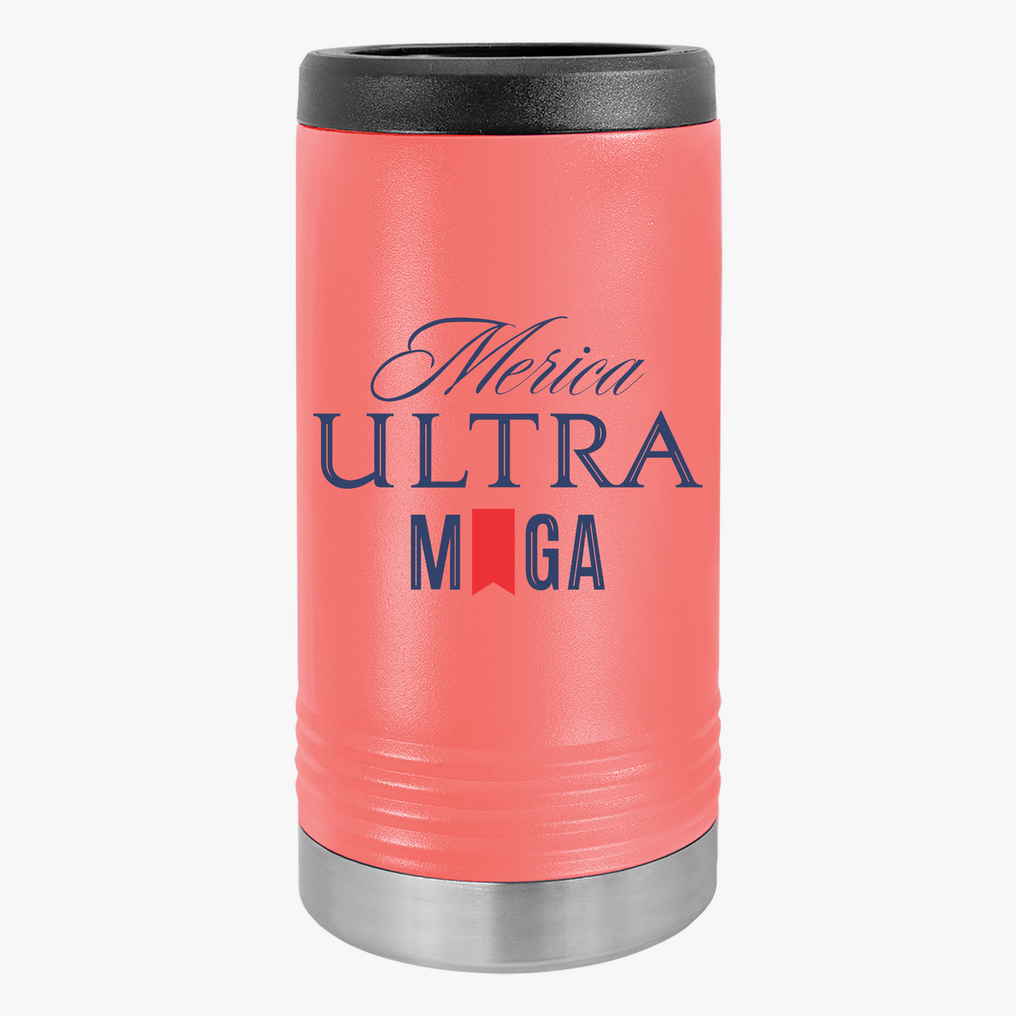'Merica Ultra MAGA' Skinny Can Cooler - Freedom Flag Co.