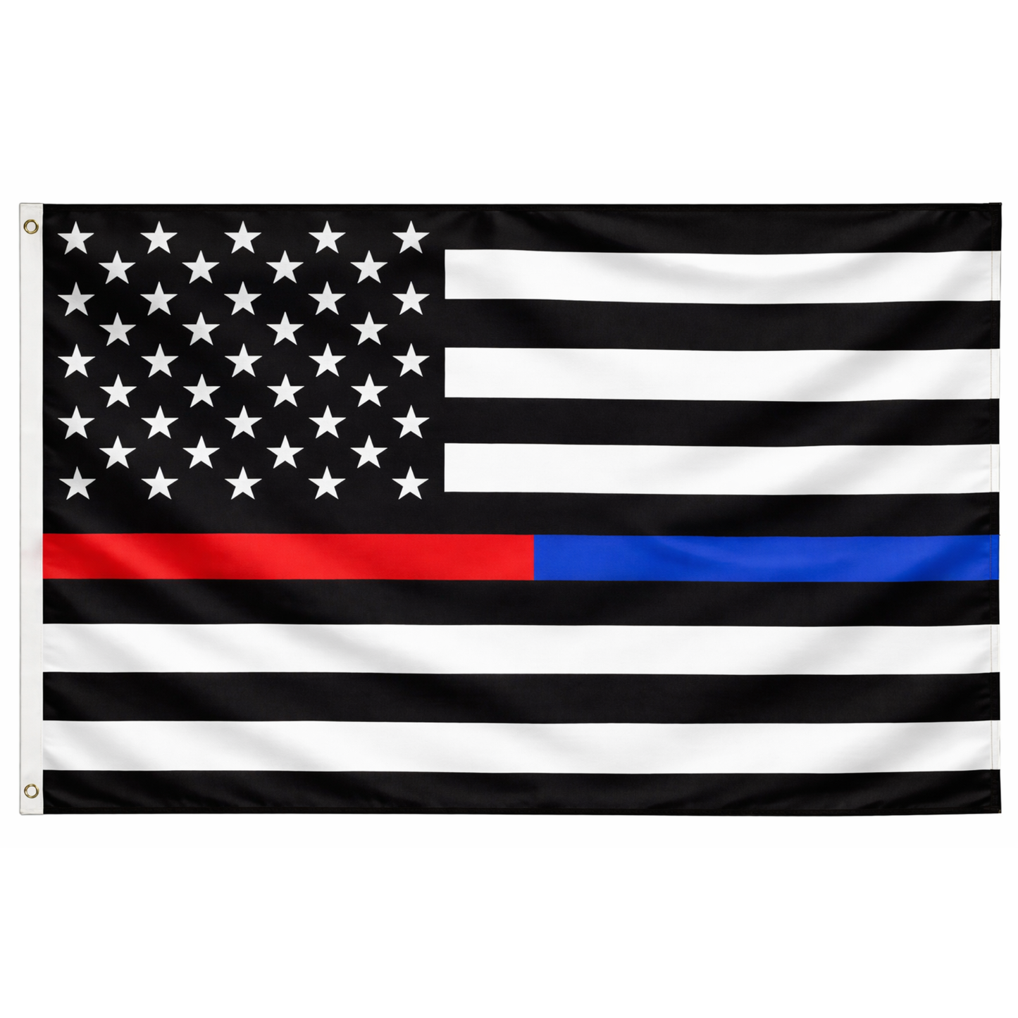 Thin Red Blue Line Flag – Honor Our Heroes with Pride