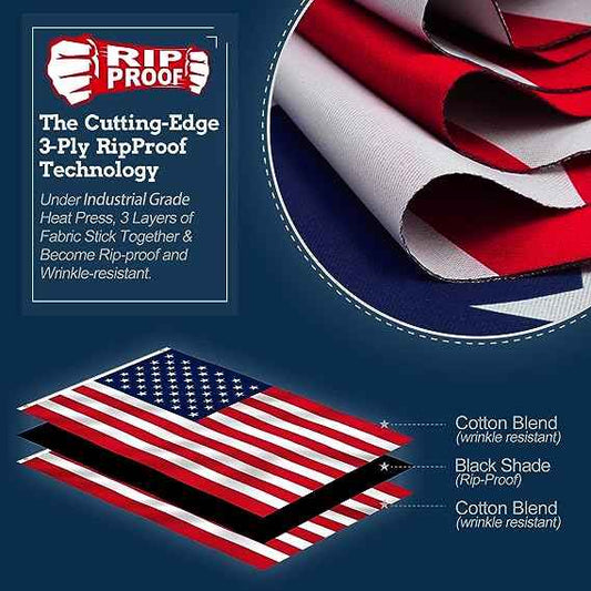 Rip-Proof-American USA Flag