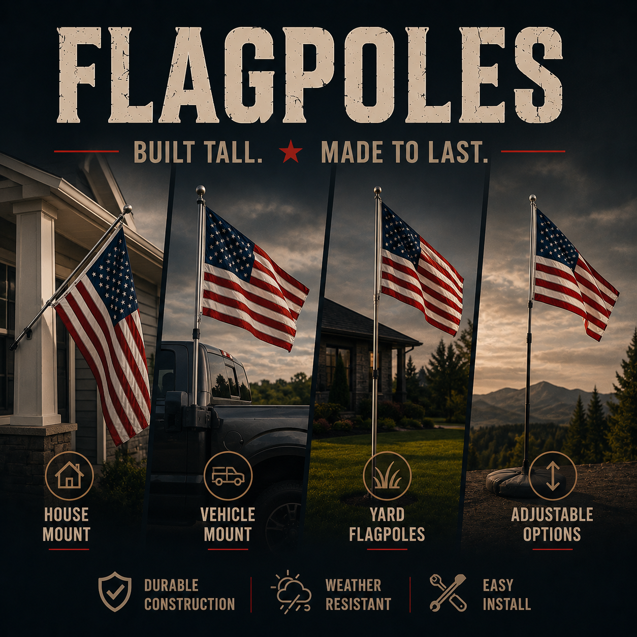 FLAG POLES - Freedom Flag Co.