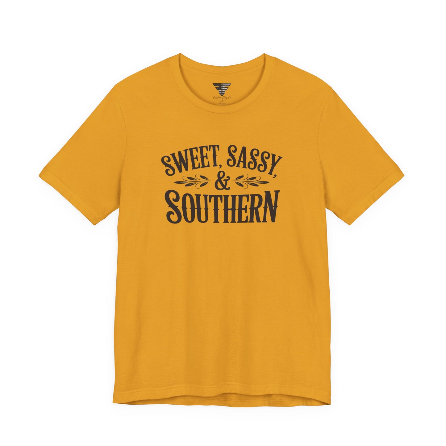 Sweet, Sassy & Southern Tee – Stylish Southern Charm Graphic T-Shirt