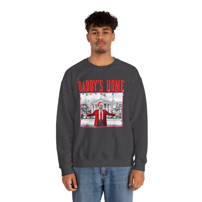 Trump Daddy’s Home Sweatshirt – Unisex Patriotic Hoodie