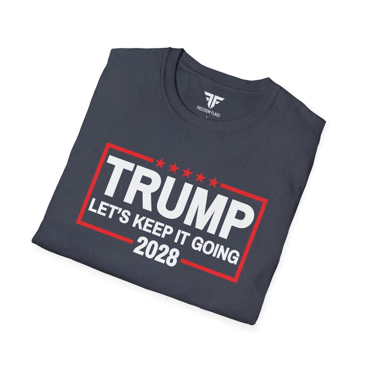 Trump 2028 T-Shirt | Unisex Softstyle Tee for Supporters