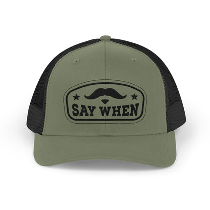 Say When Snapback Trucker Cap – Doc Holiday & Lonesome Dove Western Cap