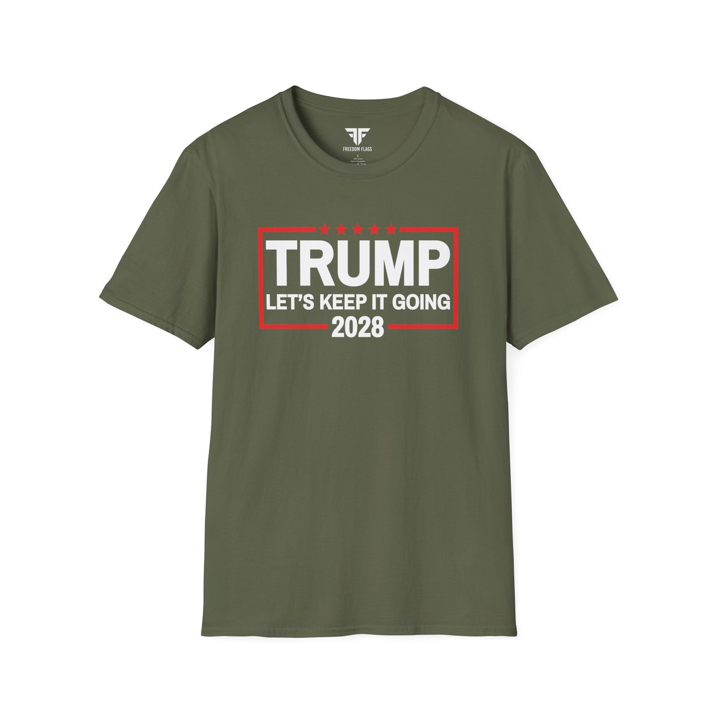 Trump 2028 T-Shirt | Unisex Softstyle Tee for Supporters