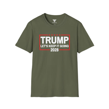 Trump 2028 T-Shirt | Unisex Softstyle Tee for Supporters